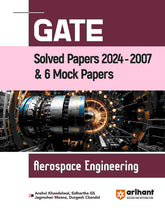 GATE Solved papers 2024-2010 & 10 Mock Papers Aerospace Engineering by Arihant Publication